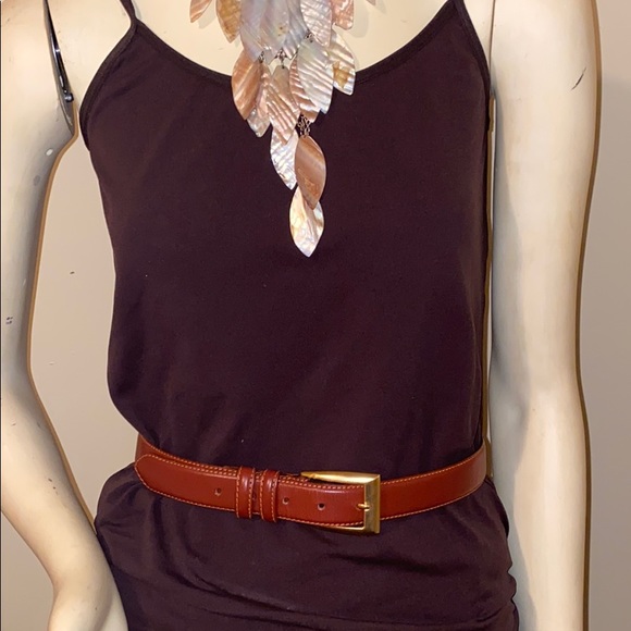 Vintage Partner Leather Belt main image 5